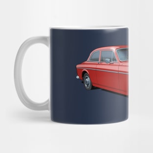 volvo amazon in red Mug